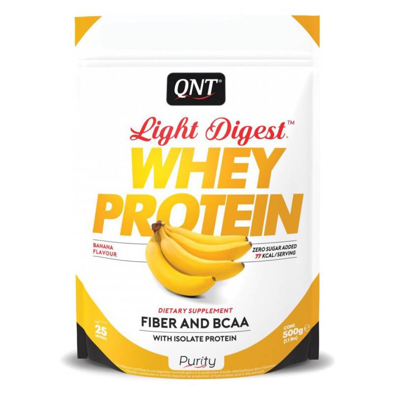 QNT - Proteína Light Digest Platano 500 gr