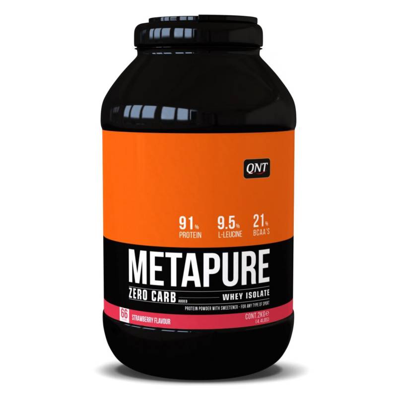 QNT - Proteína Metapure Zero Carb Frutilla 2 Kg