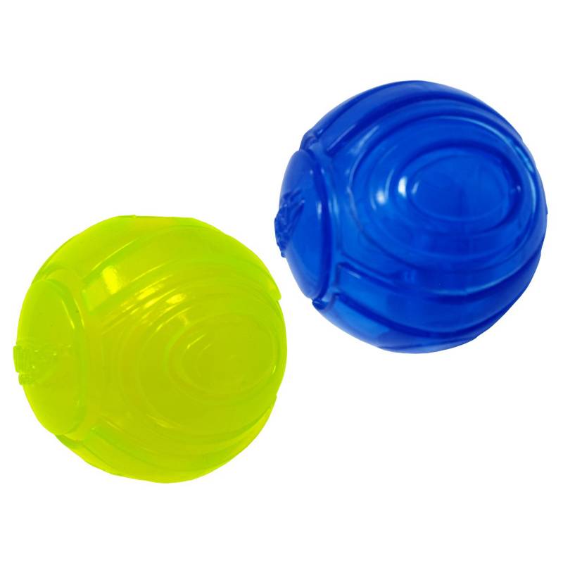 NERF DOG - Nerf Dog Translucent Sonic Ball - Green & Blue