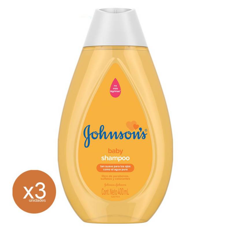Johnsons Y Johnsons - Shampoo Ph Balanceado Johnsons Baby X 3 Unid