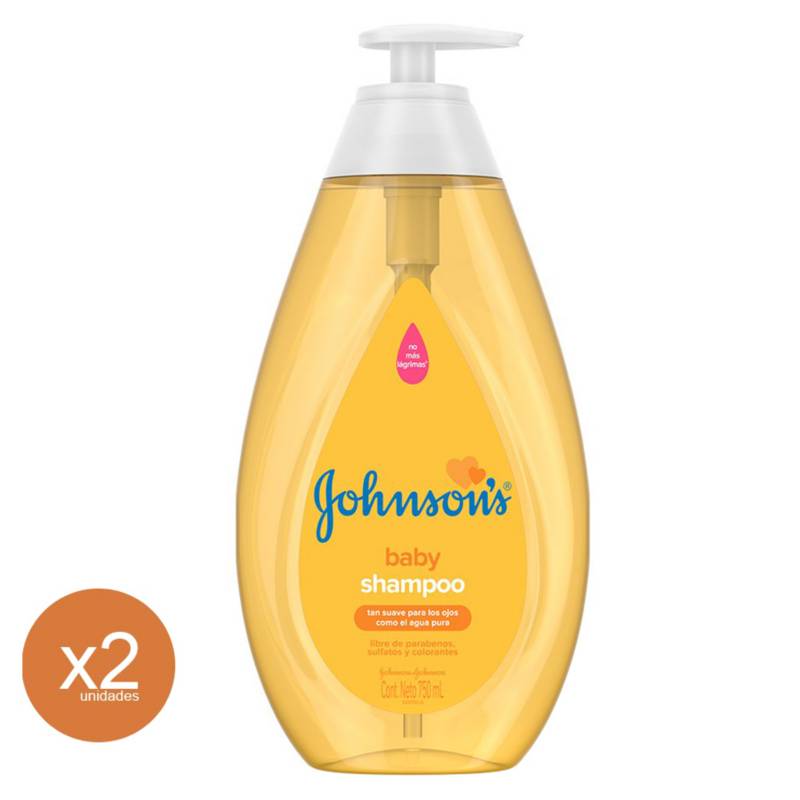 Johnsons Y Johnsons - Johnsons Baby Shampoo Original Gold 750Ml 2 Un