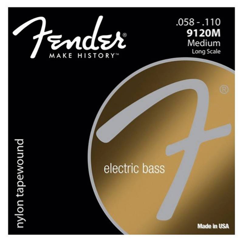 FENDER - Cuerdas bajo 4 revestida en Nylon Fender  9120M