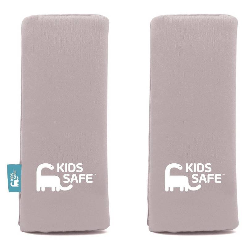 KID SAFE - Pack Cubre Cinturón Seguridad Gris Kid Safe