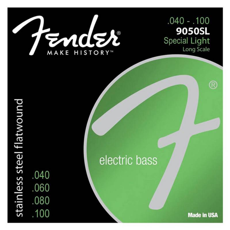 FENDER - Cuerdas bajo 4 Fender Stainless Steel Flatwound
