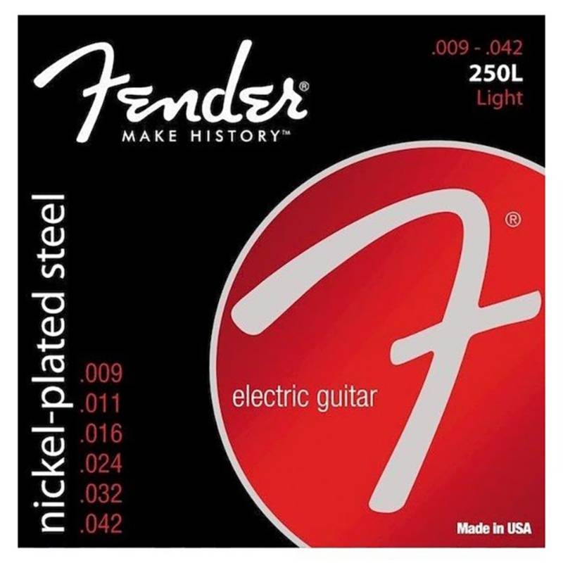 Fender - Cuerdas Guitarra Eléctrica Fender 250L 09-042