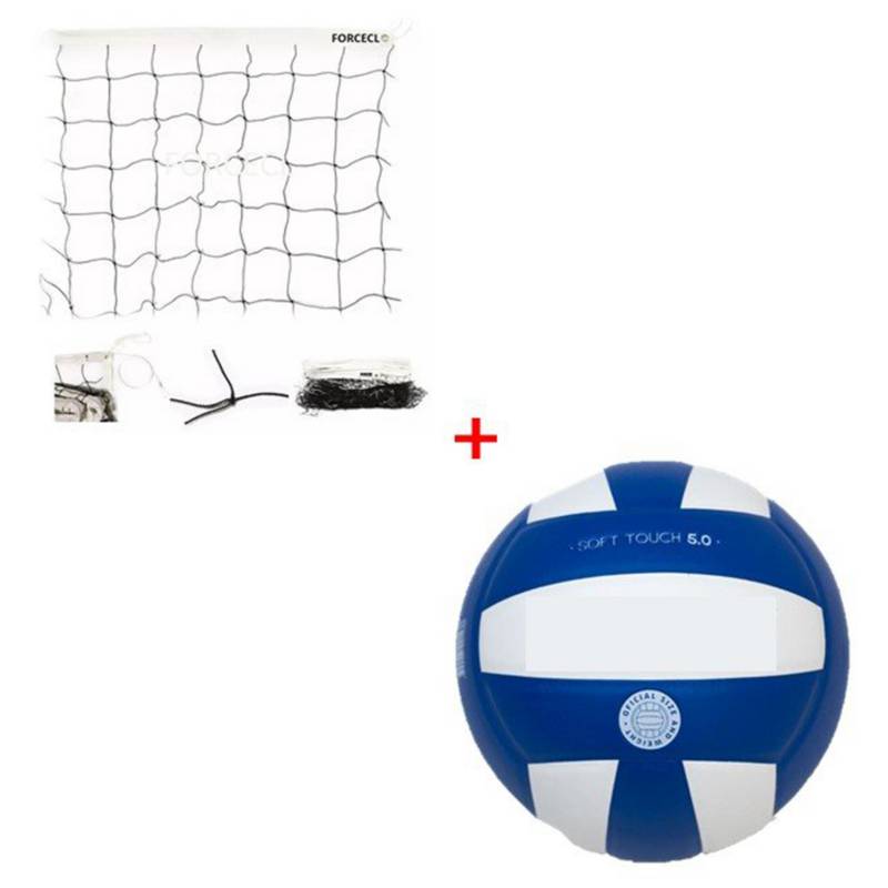 FORCECL - Kit Volley (Balon Soft Touch + Rodilleras Voley