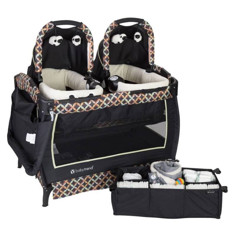 BABY TREND - Cuna Corral Gemelos Pack & Play Circle