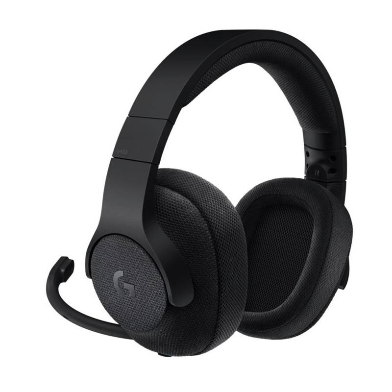 Logitech - Audífonoss Headset G433 Gaming Black