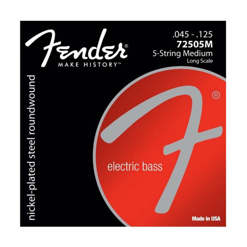 FENDER - Cuerdas Bajo 5 Fender Nickel-plated steel roundwou