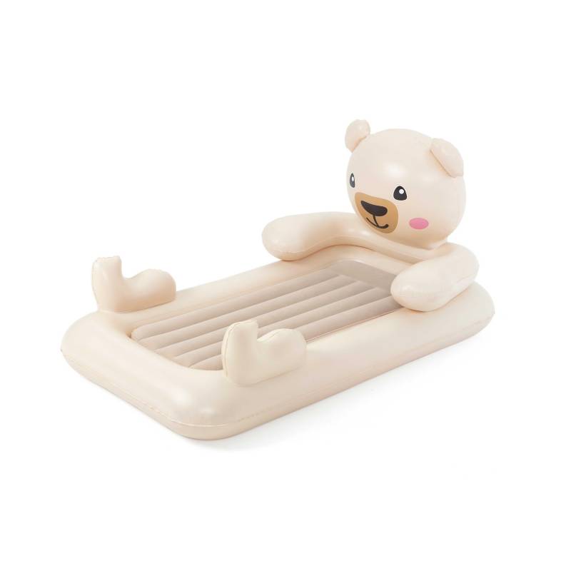 BESTWAY - Cama Inflable Infantil Teddy Bear