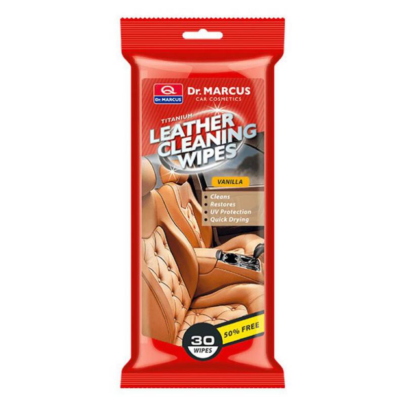 DR. MARCUS - Toallitas de Limpieza para Cuero Leather Cleaning