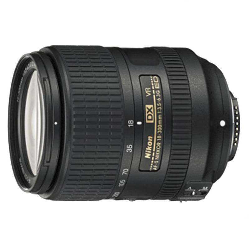 Nikon - Lente Zoom 18-300 Mm F 3.5-6.3 Ed Dx Vr G