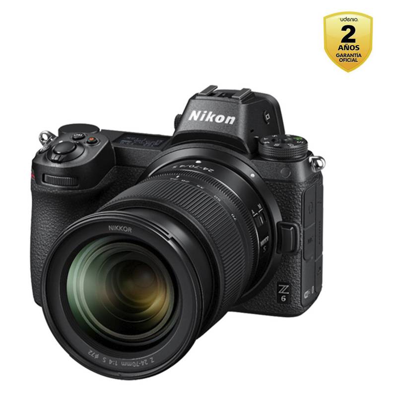 NIKON - Nikon Cámara Mirrorless Z6+ Lente 24-70 + Adaptador Ftz