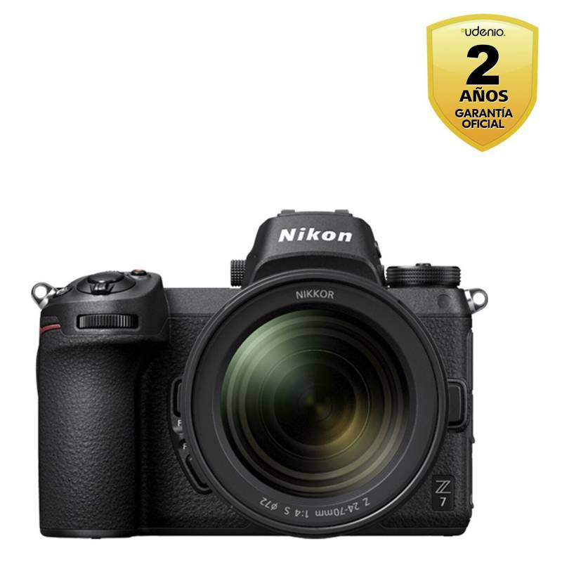 NIKON - Nikon Cámara Mirrorless Z7 + Lente 24-70+ Adaptador Ftz