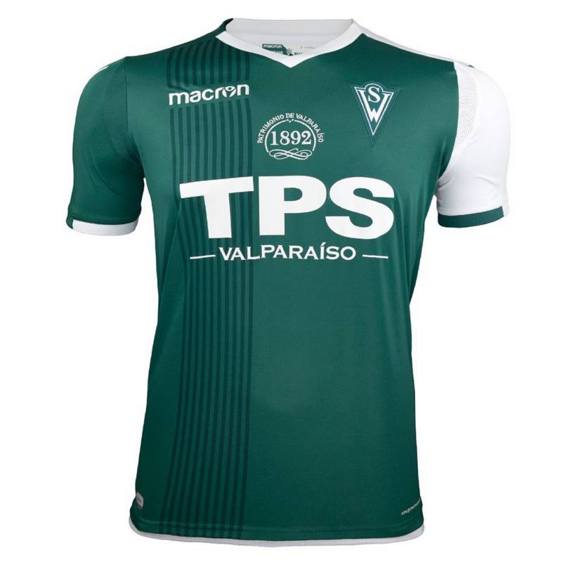 Macron Camiseta Oficial Santiago Wanderers 2019 Local Falabella Com