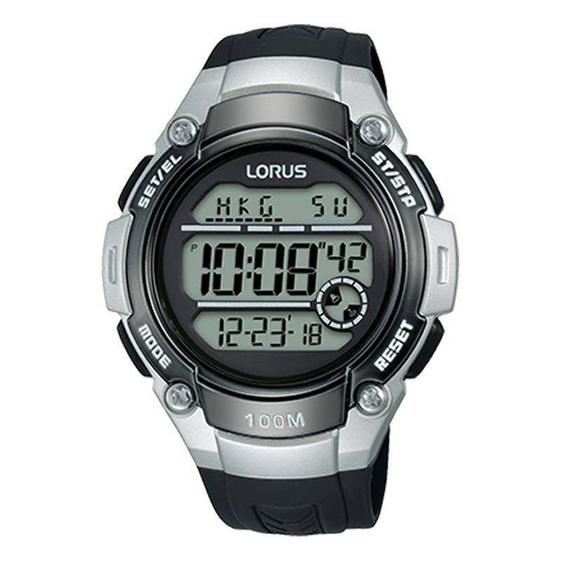 LORUS - Reloj Negro Unisex Lorus