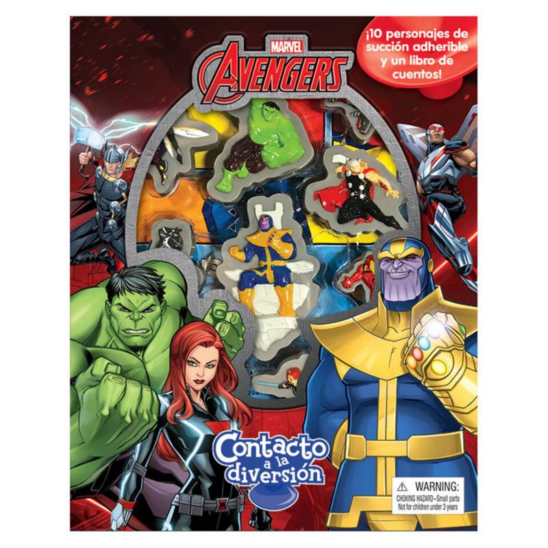 EDITORIAL PLANETA - Marvel Avengers, Libros Contacto a la Diversión