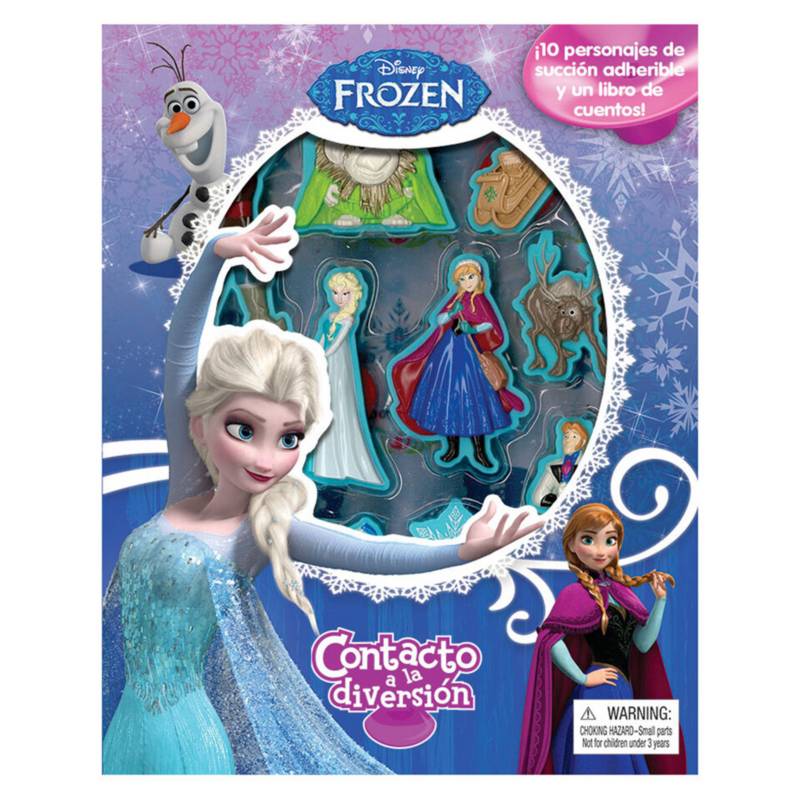 EDITORIAL PLANETA - Disney Frozen, Libros Contacto a la Diversión