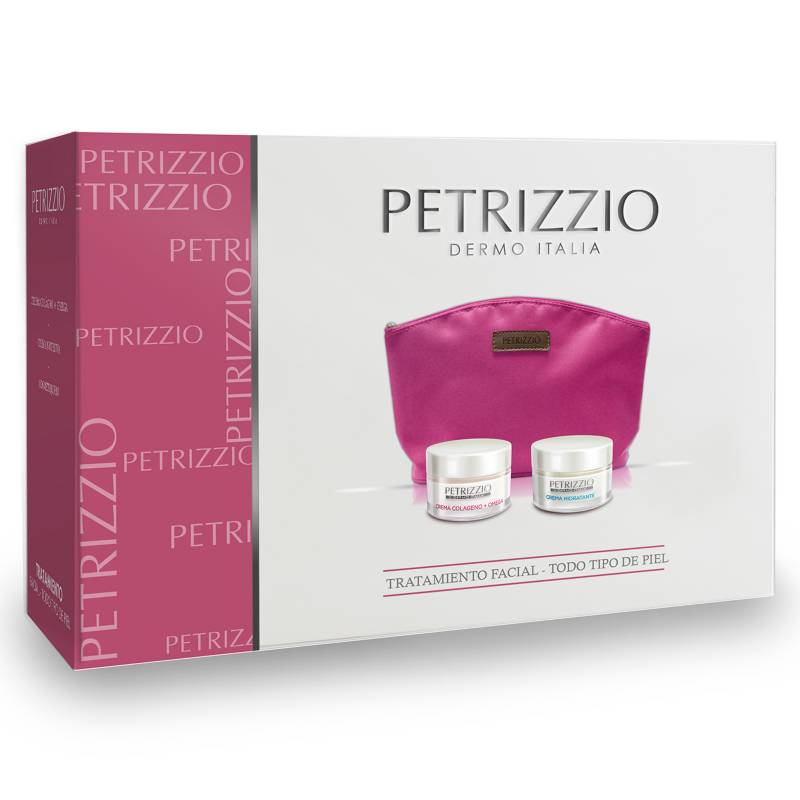 PETRIZZIO - Set Cosmetiquero + Crema Colágeno E Hidratante