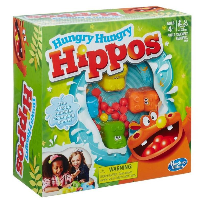 Hasbro Hippos Glotones Juego De Mesa Falabella Com