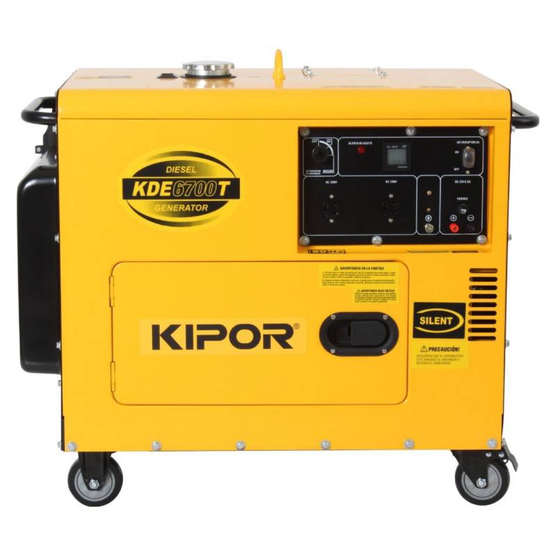 KIPOR - Generador Diesel Insonorizado Kde-6700T Kipor.