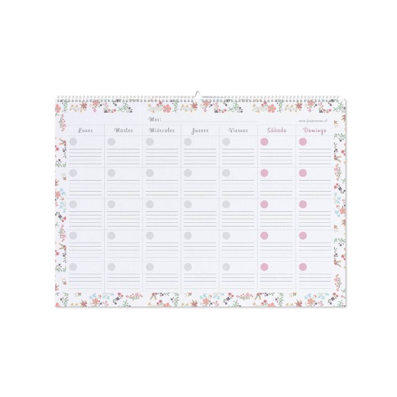 FUN FOR MOMS - Calendario Mensual Mediano