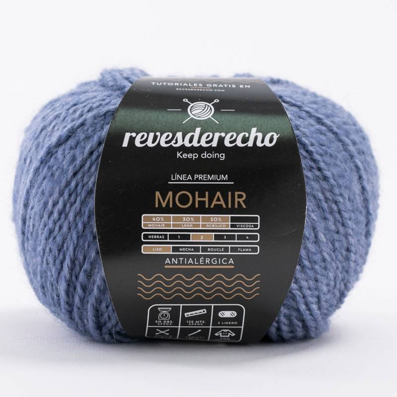 REVESDERECHO - Mohair Azul Jeans- 0022