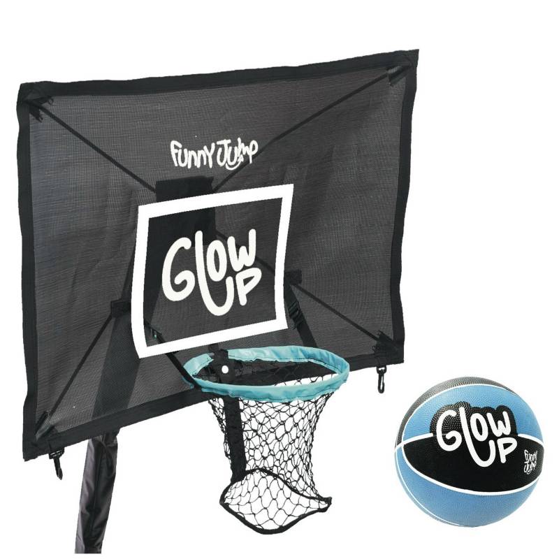 GLOWUP - Set Basketball Para Cama Elástica Universal