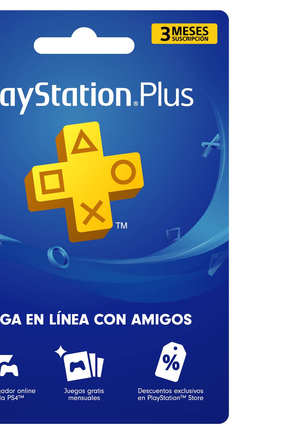 PLAYSTATION - Tarjeta PlayStation Plus 3 Meses Gift Card