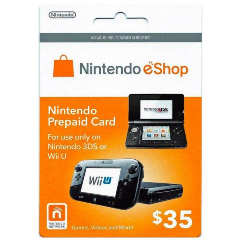 NINTENDO - Tarjeta Nintendo E-Shop $35