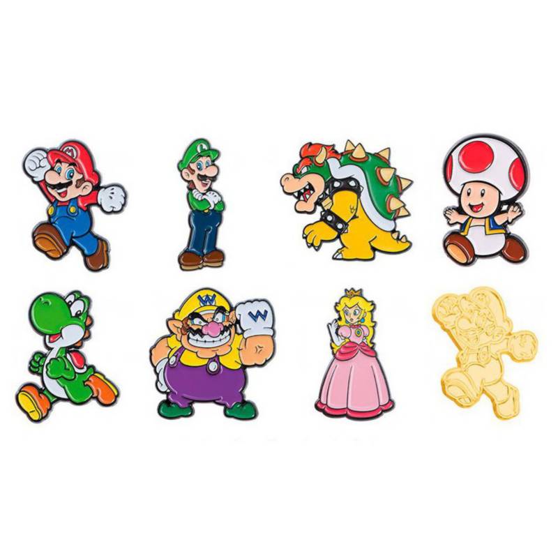 Mario Bros Collector Pins Mario Bros Serie 1 6879