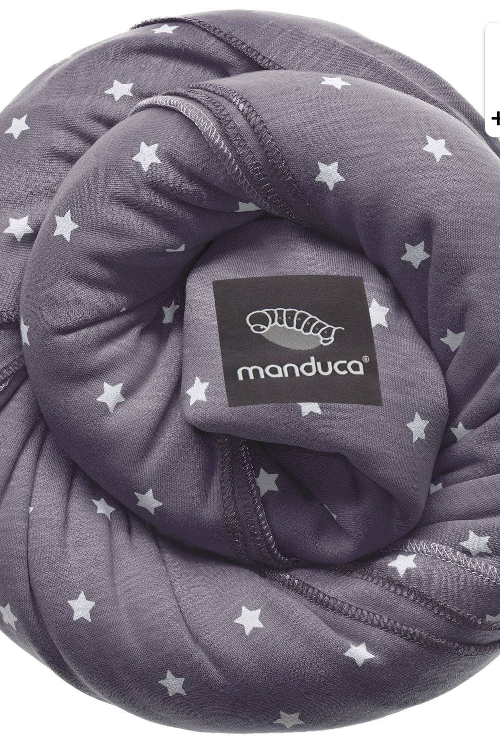 MANDUCA - Fular Portabebé Sling Estrellas Gris