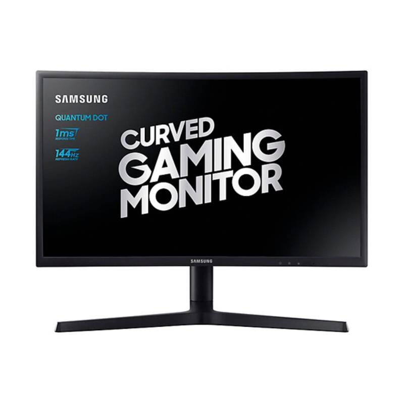 SAMSUNG - Monitor Gamer Curvo 24 C24FG73FQLX QLED 144Hz 1ms
