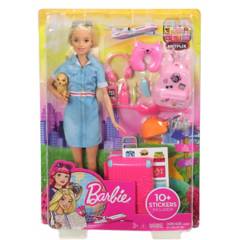 Barbie - Barbie Muñeca Explora Y Descubre Viajera