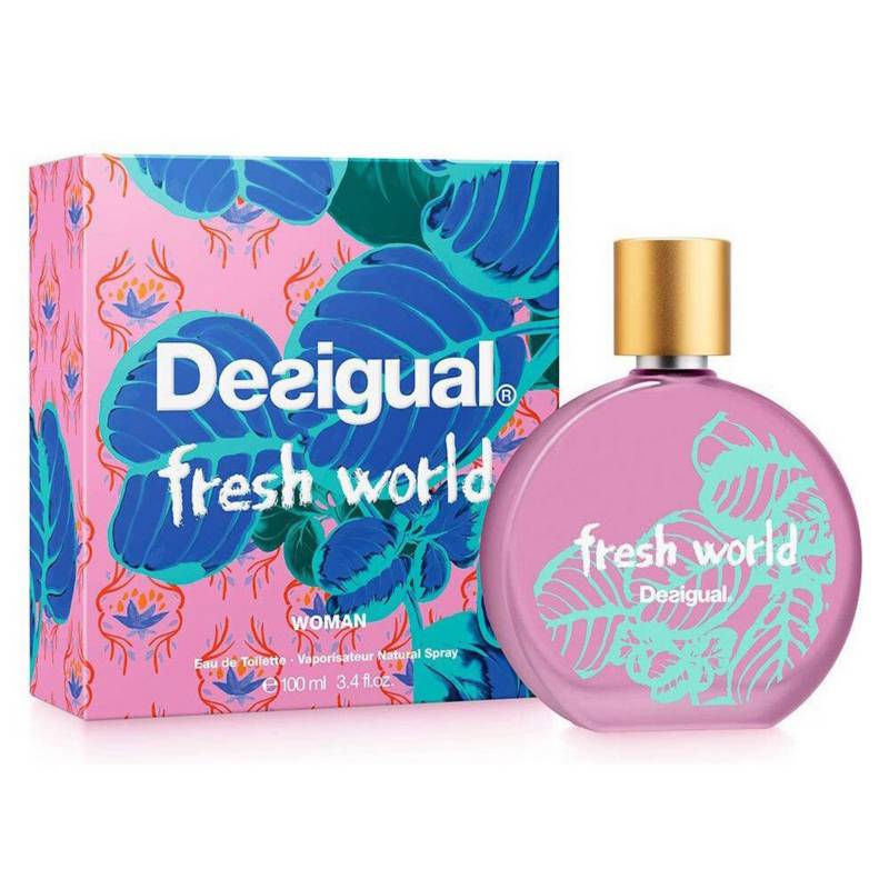 Desigual Fresh World Woman Edt 100 Ml 