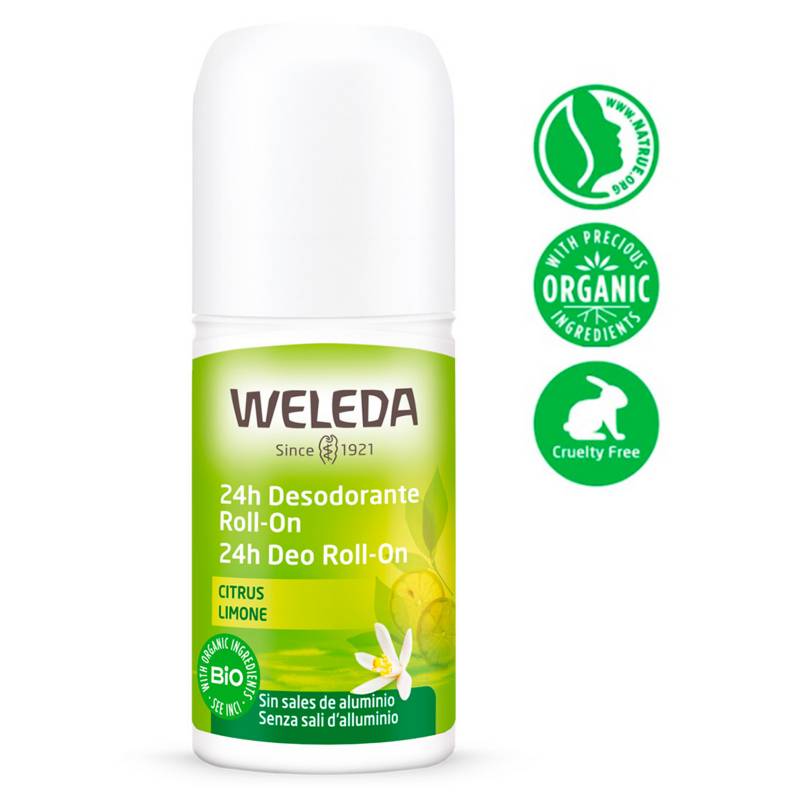 WELEDA - Desodorante Citrus Roll-on 24hrs