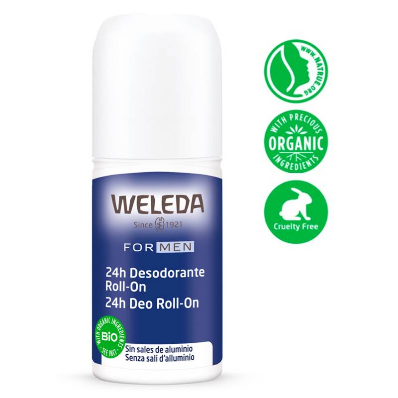 WELEDA - Desodorante MEN Roll-on 24hrs