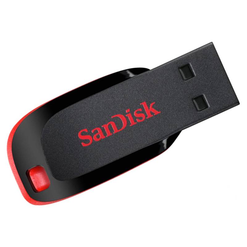 Sandisk - Pendrive Sandisk 64Gb Cruzer Blade