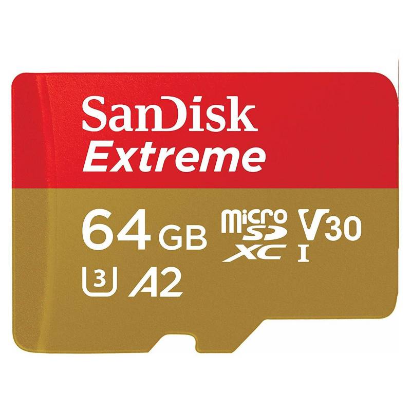 SANDISK - Sandisk Micro Sd 64gb Extreme A2 4k 160M/Lectura