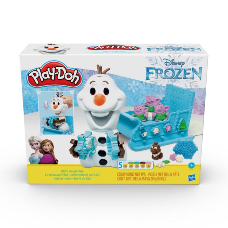 PLAY DOH - Arte Y Manualidades Para Niños Play-Doh Frozen Olaf En Trineo