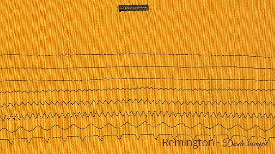 Máquina de coser, J011, Remington