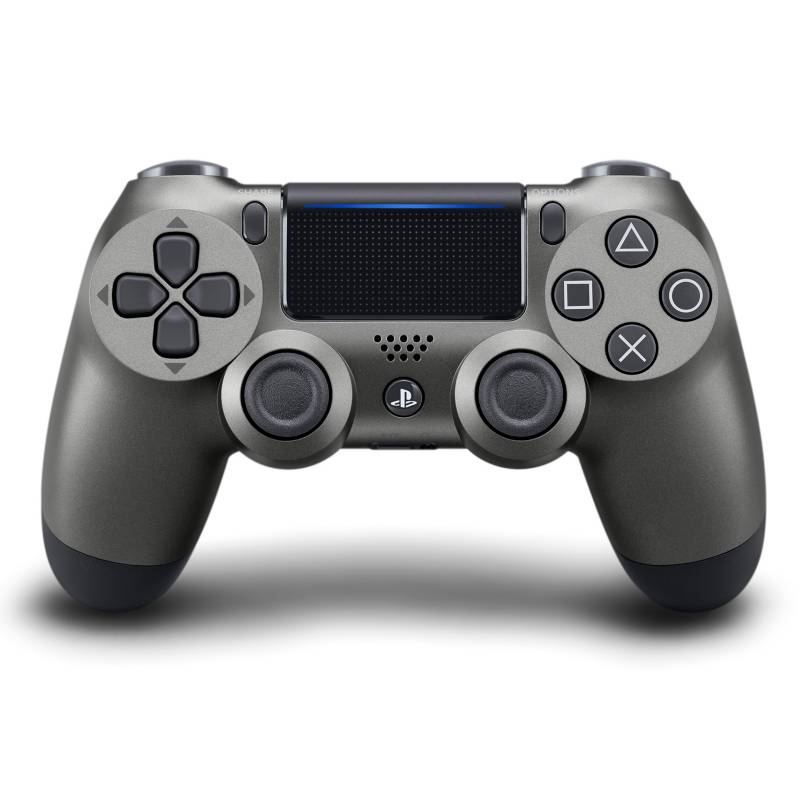 Sony - Control PS4 Dualshock Steel Black