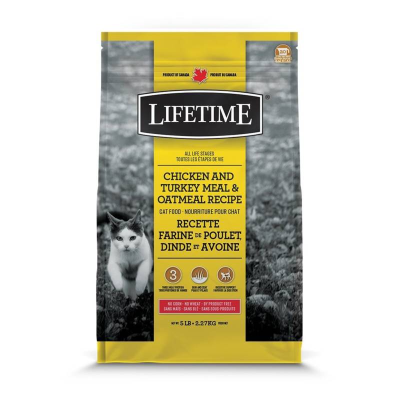 Lifetime - Alimento Para Gatos Adultos Pollo Pavo Y Avena