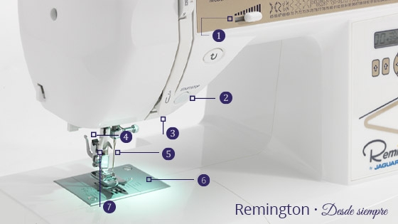 Máquina de coser, R7700, Remington