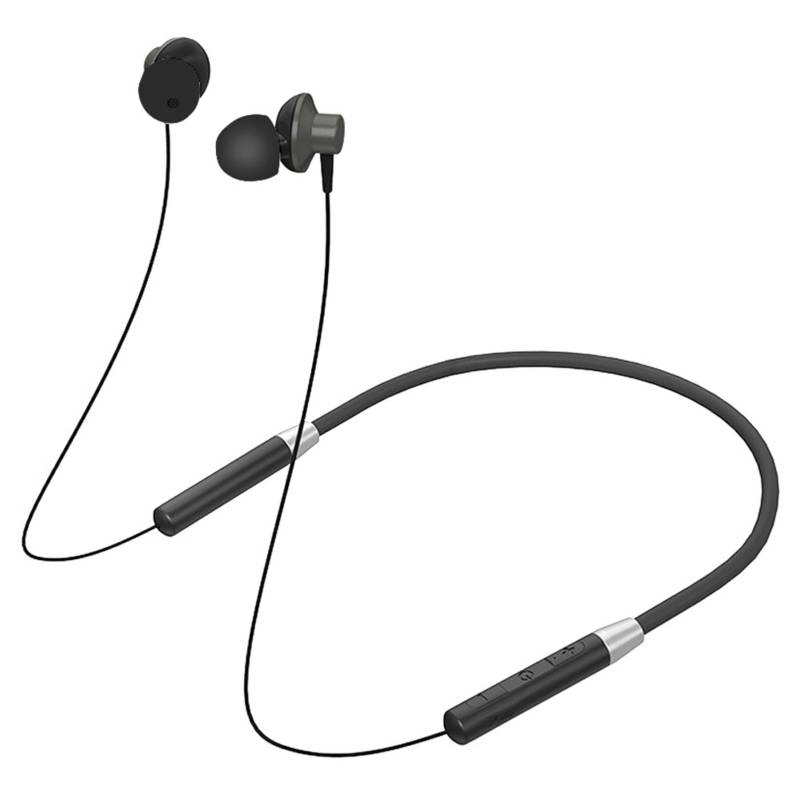 Lenovo - Lenovo HE05 Bluetooth Headphones-Black