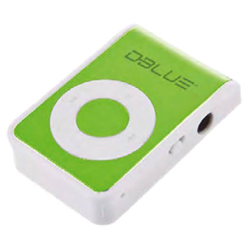 DBLUE - Reproductor Mp3 Micro Sd Verde Puntostore