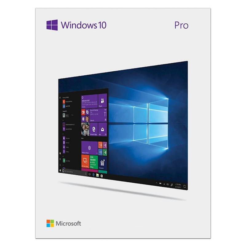 MICROSOFT - Ms Windows 10 Pro Oem 64 Bits Dvd
