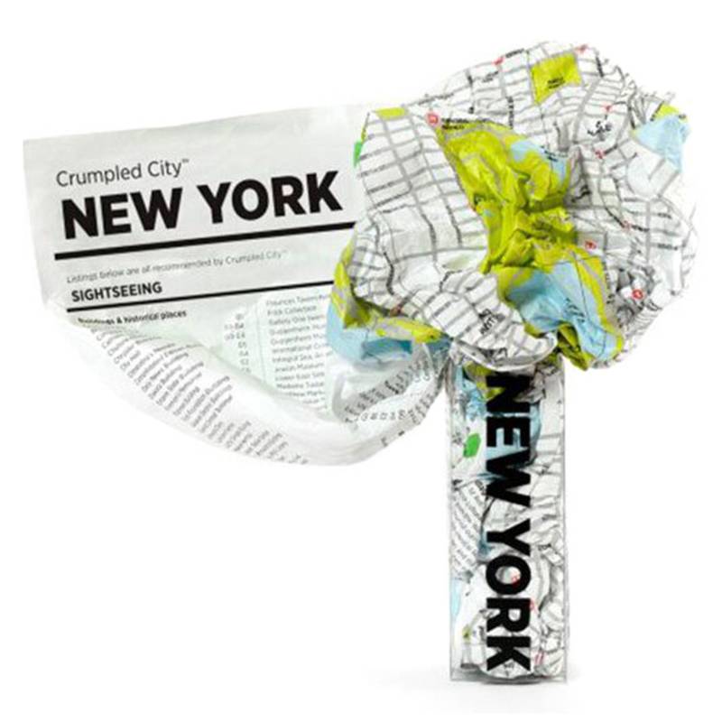 REGALOS CLICKER - Mapa de Nueva York Arrugable
