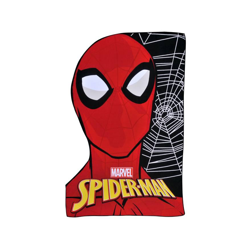SPIDERMAN - Toalla de Playa  con forma Spiderman 93x130 cm