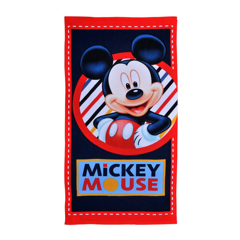 MALCREADO16002 - Toalla de Playa Mickey Mouse 70x140 cms